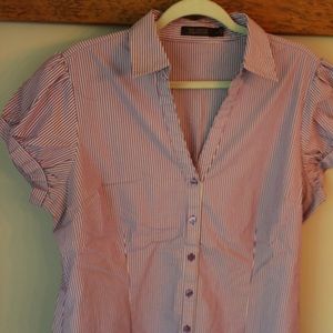 The Limited short sleeve button up shirt